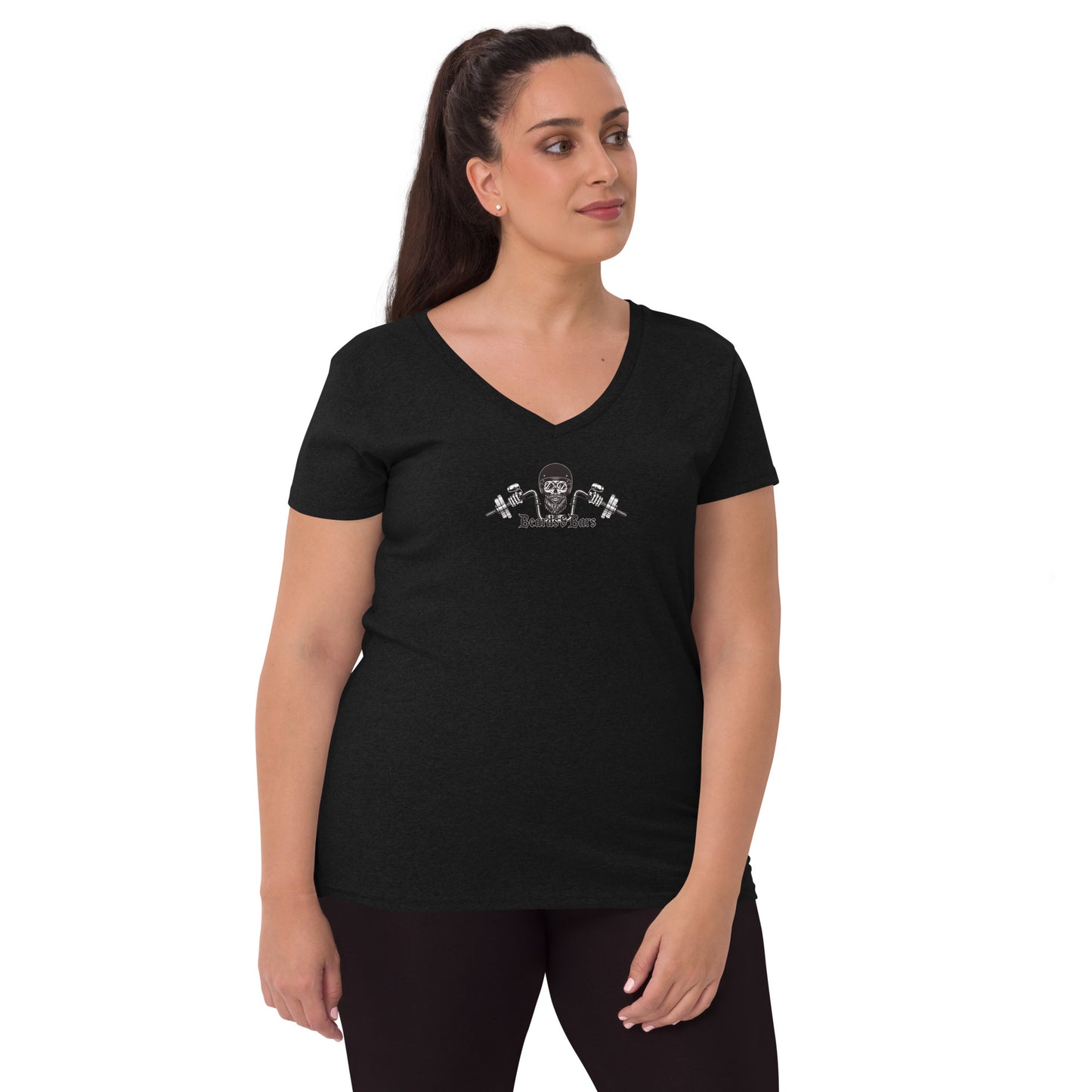 Women's logo T-shirt (V-neck)