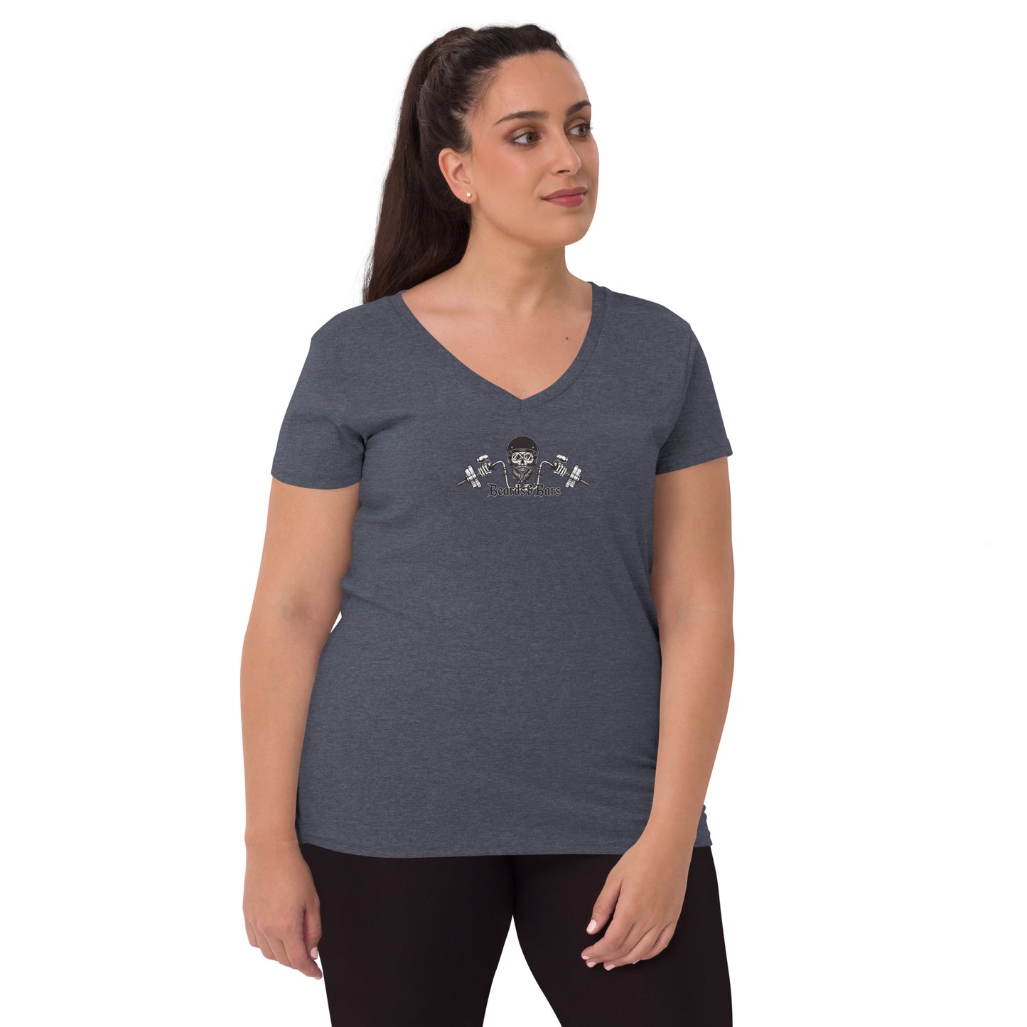 Women's logo T-shirt (V-neck)