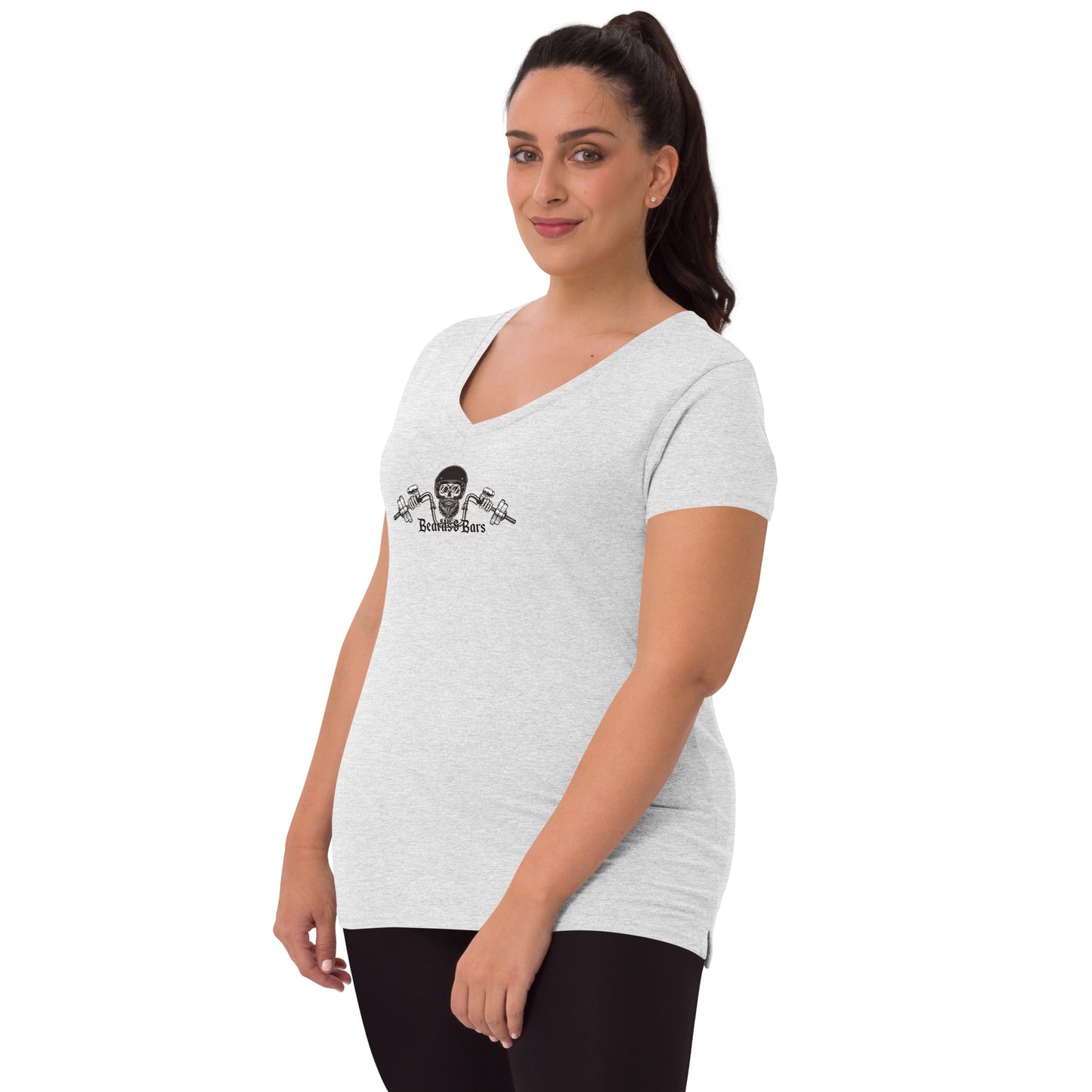 Women's logo T-shirt (V-neck)